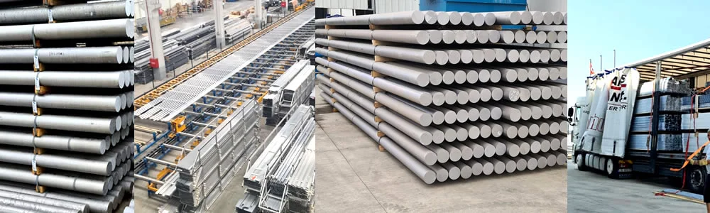 The plant of aluminium profiles
