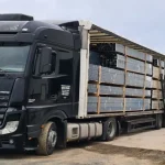 We are loading aluminium profiles